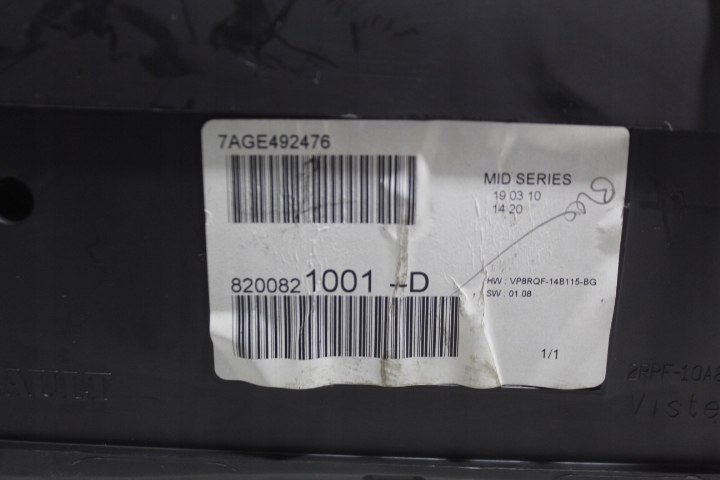 фото №4, Приборы renault clio iii 1.5dci