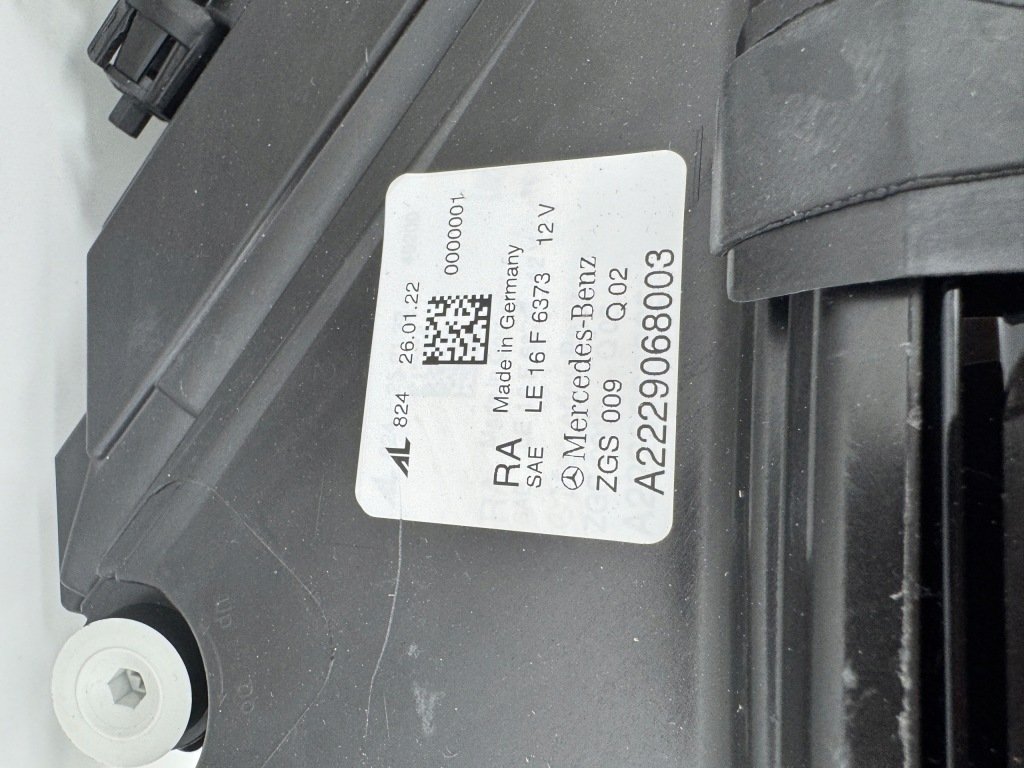 фото №13, Mercedes s-klasa w222 lift mulitbeam usa лампа ліва права