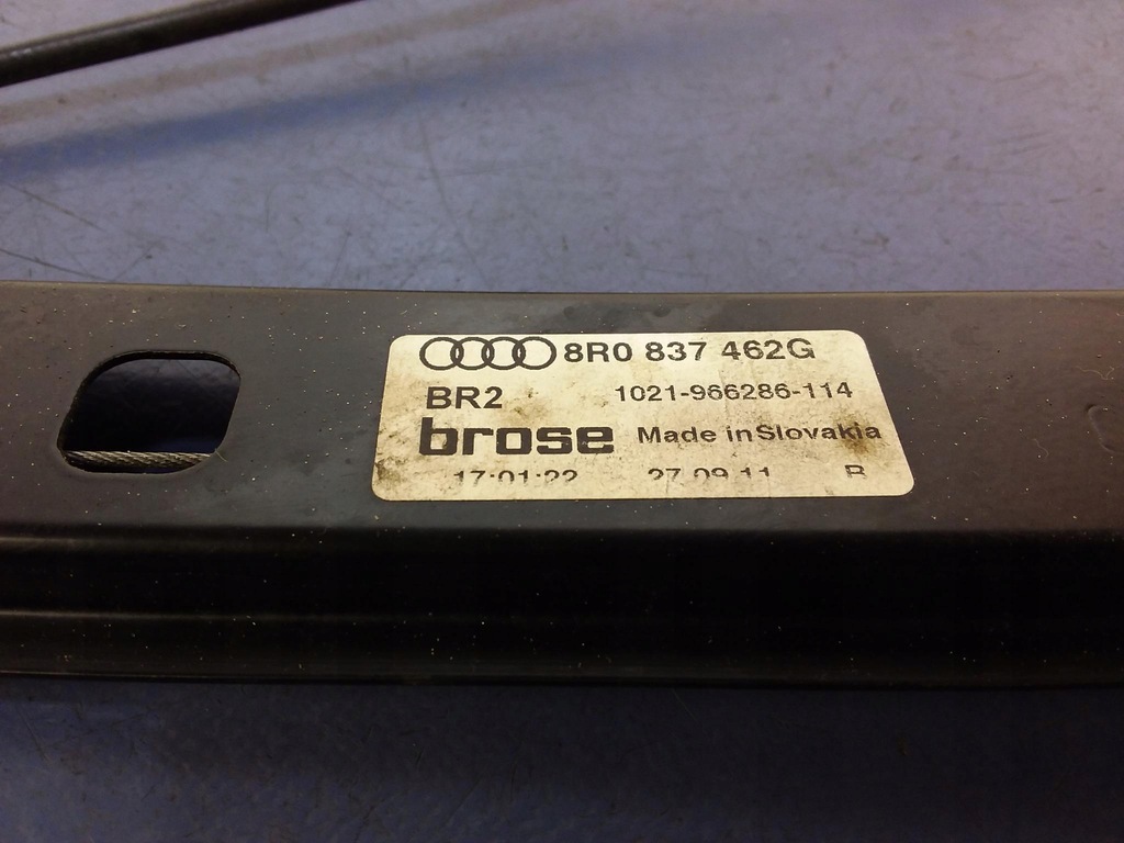 фото №5, Audi q5 8r подъемник стекло перед правый 8r0837462g