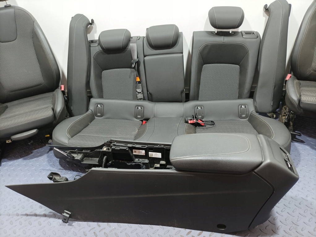 фото №6, Opel insignia b liftback сидіння заднє сидіння комплект pół шкіра салон eu