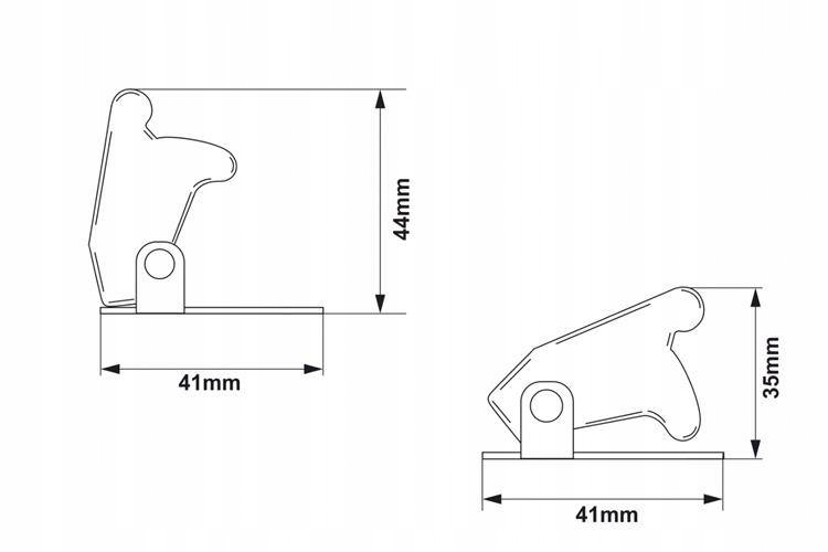 фото №9, Заглушка do вимикача toggle хром typ.2 black