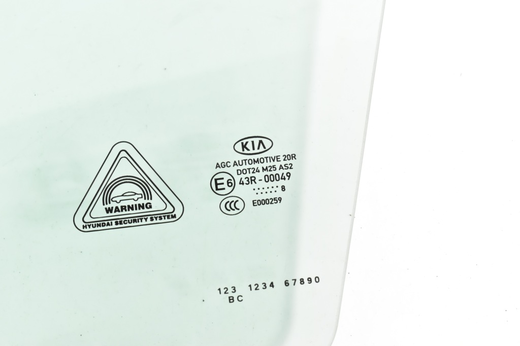 фото №3, Стекло боковая дверь левый перед kia sportage iv ql qle 2018