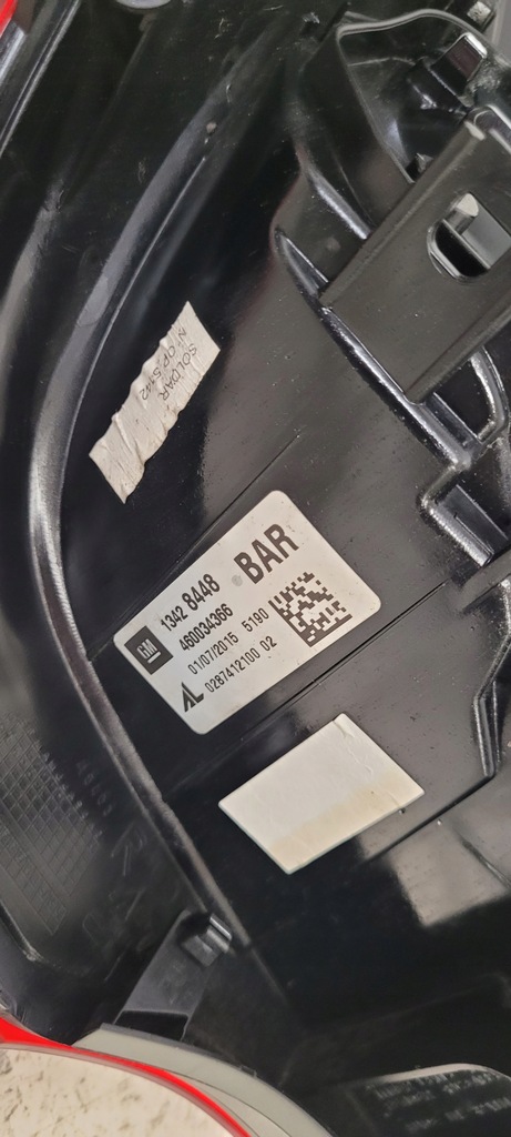 фото №6, Opel corsa e лампа задняя задняя правая 2014-2019r