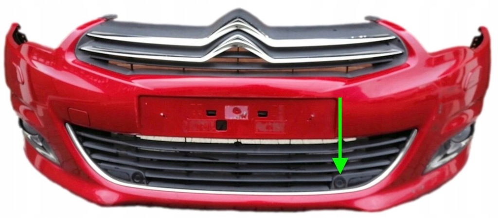 фото №12, Citroen c4 ii b7 датчик паркування кронштейн кронштейн протитуманна фара бампер pdc