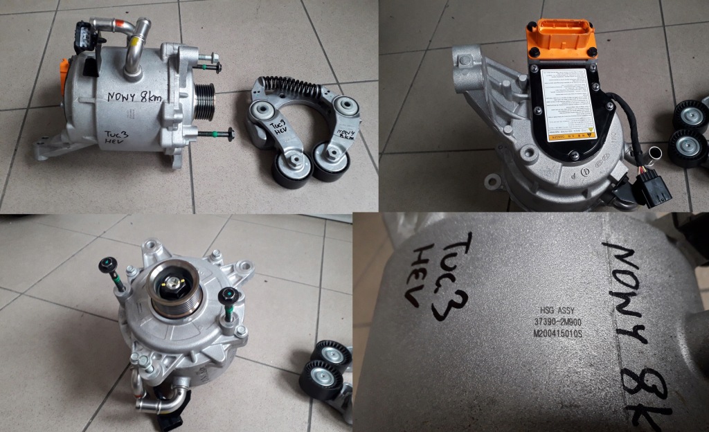Купить Hyundai tucson 3 iv 2020- 1.6t hybrid генератор