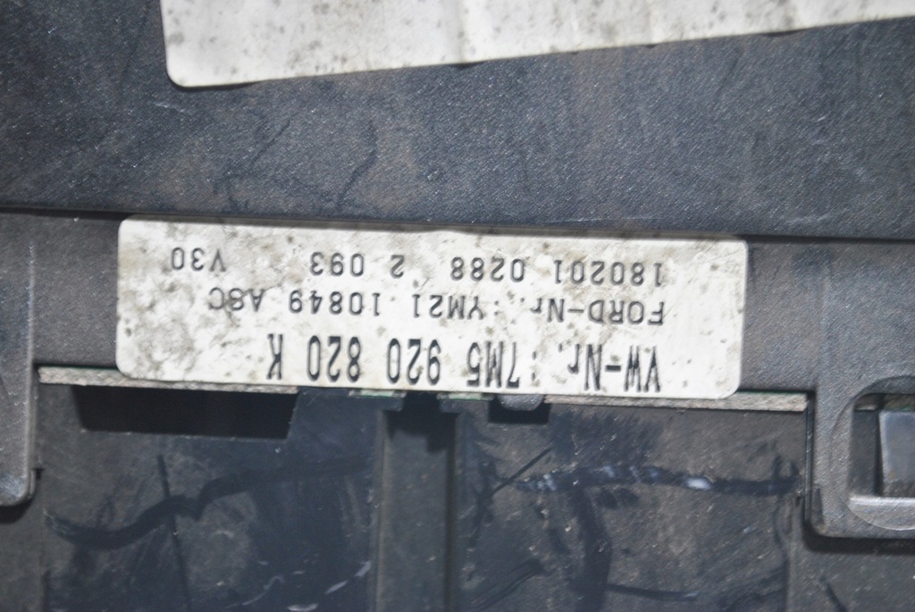 фото №5, Лічильник прилади ford galaxy lift 1.9 7m5920820k