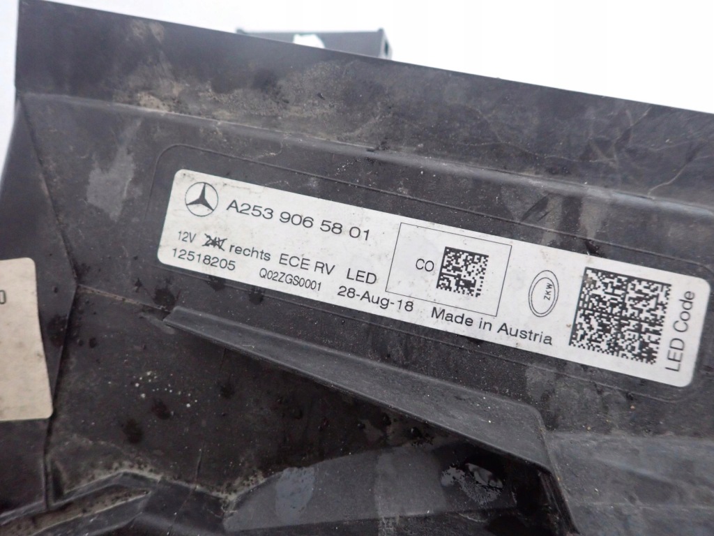 Mercedes glc w253 15-19 full led фара правая Оригинал