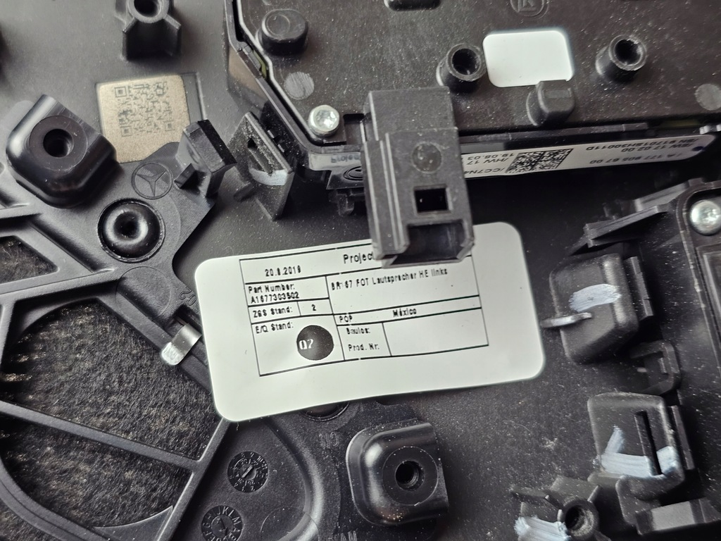 фото №8, Dekor захист динаміка drewno кнопка сидінь mercedes w167