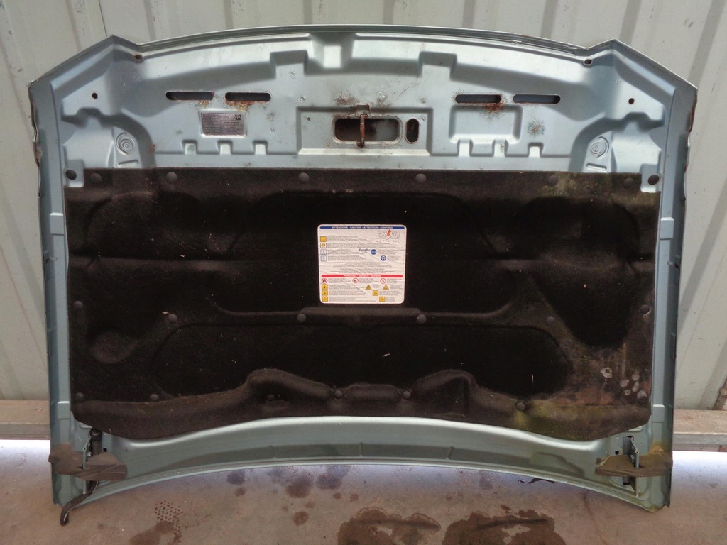 фото №12, Капот fiat stilo 2001-2007r. голубой kod 248