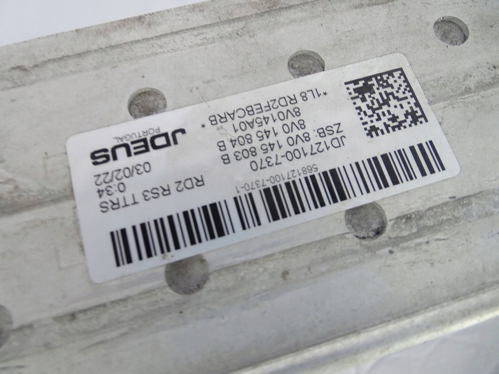 фото №6, Радіатор повітря інтеркулер audi a3 rs3 ttrs