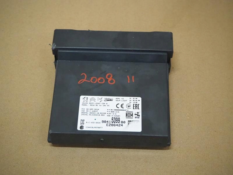 фото №1, Модуль світла peugeot 2008 ii 9841539980