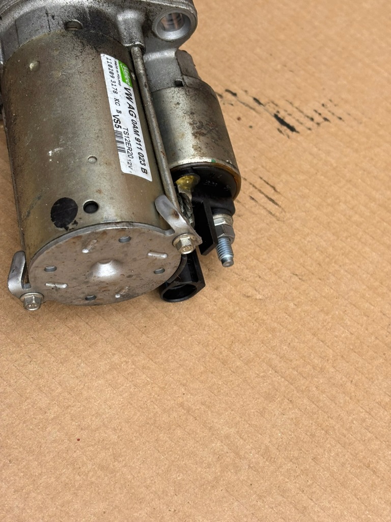 Стартер a3 8p vw golf vi seat leon 1.4 tsi dsg 0am911023b Оригінал