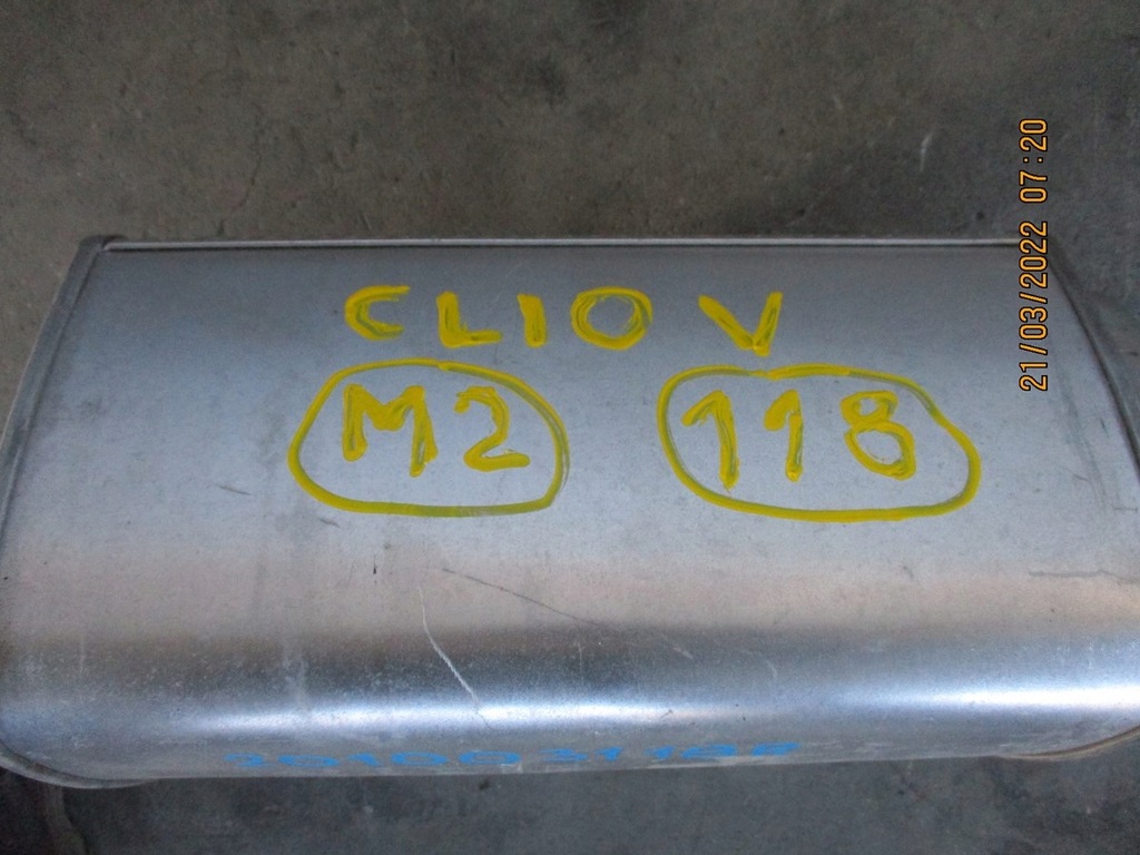 фото №6, Гаситель выхлоп renault clio v 203004574r