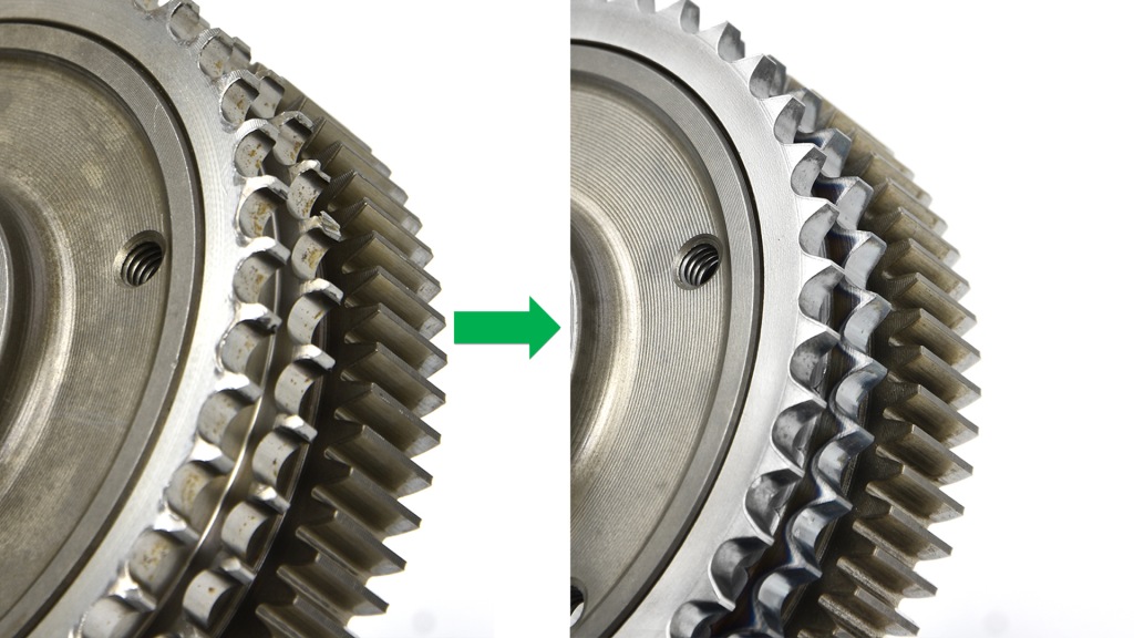 фото №3, Комплект fazatorów распределительного вала m273 mercedes 4.7 v8