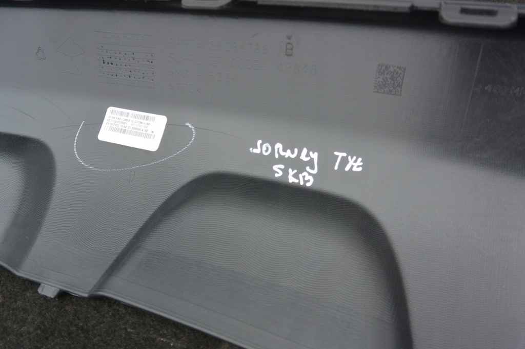 фото №13, Спойлер накладка бампера задня dodge journey fiat freemont