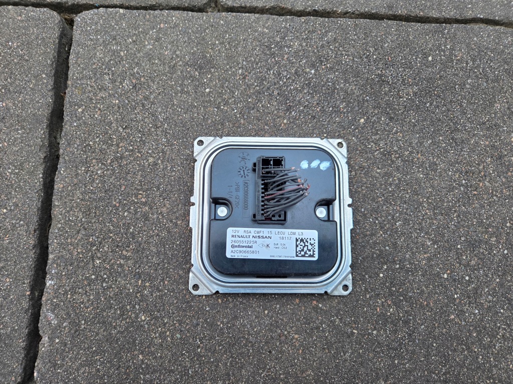 фото №1, Перетворювач модуль led continental renault nissan 260551225r