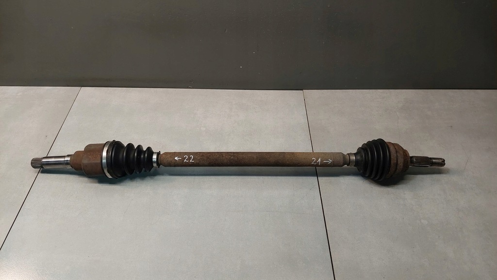 фото №1, Привідний вал права довга citroen c2 1.4 b