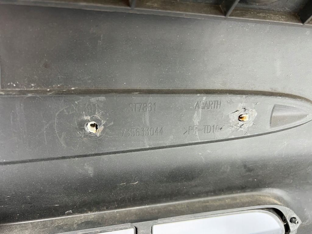 фото №10, Fiat 500 abarth lift бампер передній перед оригінал oem 14-