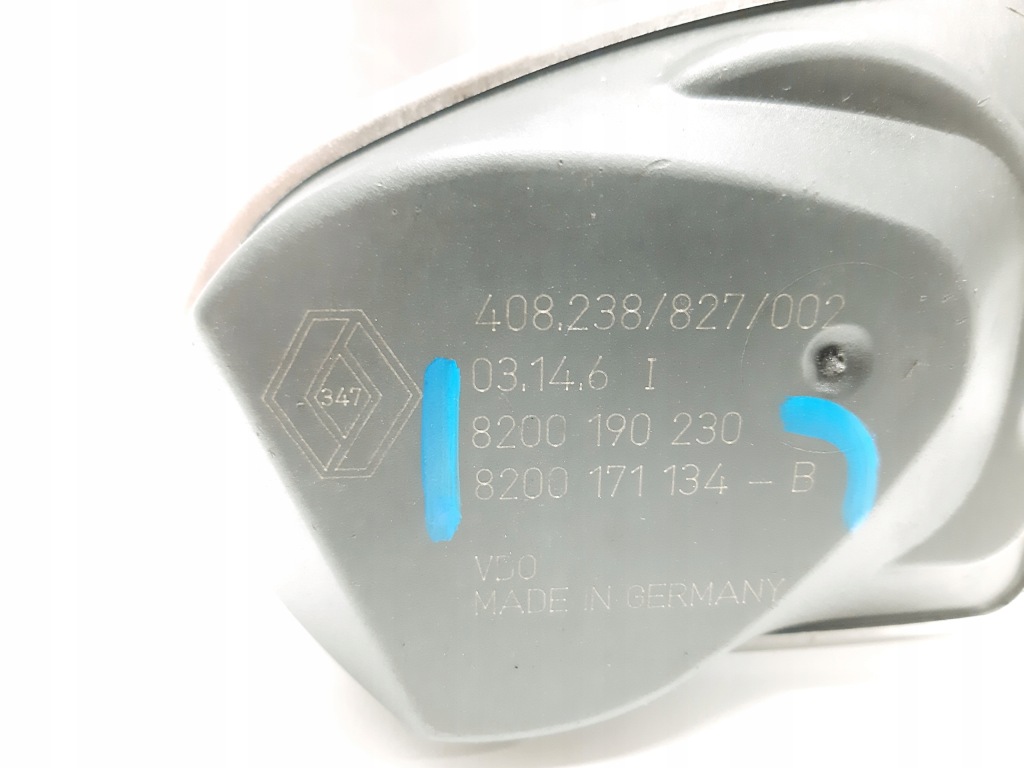 фото №6, Дроссельная заслонка renault scenic ii 1.6 16v 8200190230