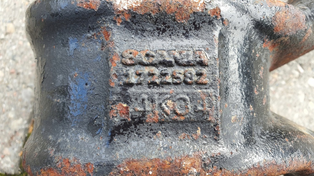 фото №5, Sierżant заднего мост тяга мост рама scania r 1722582