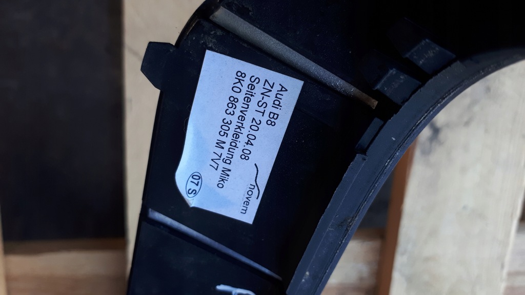 фото №7, S4 b8 a4 рамка dekor туннель молдинг карбон 8k0863305m a5 s5