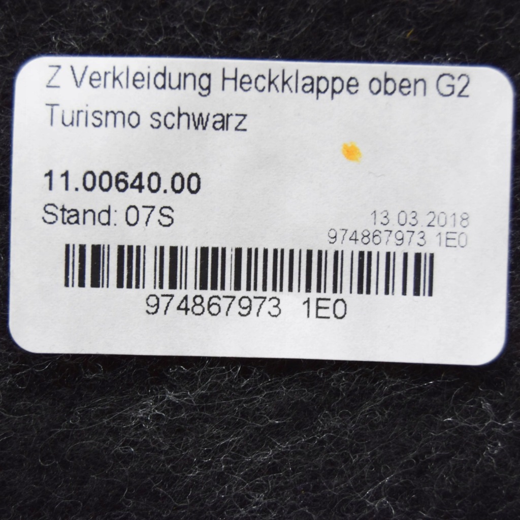 фото №6, Porsche panamera 971 2018 обшивка / оббивка задній кришки багажника