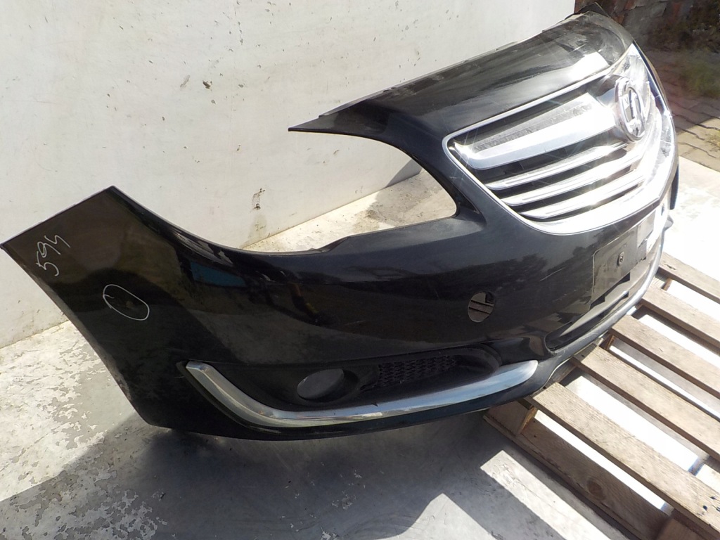 594 opel insignia a рестайлинг  бампер перед передний Оригинал