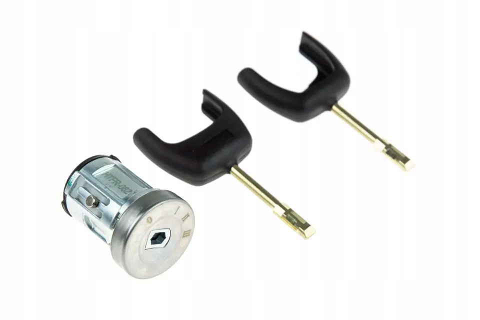 фото №1, Ford transit 5 v 2000- вкладыш замка зажигания + 2 ключи