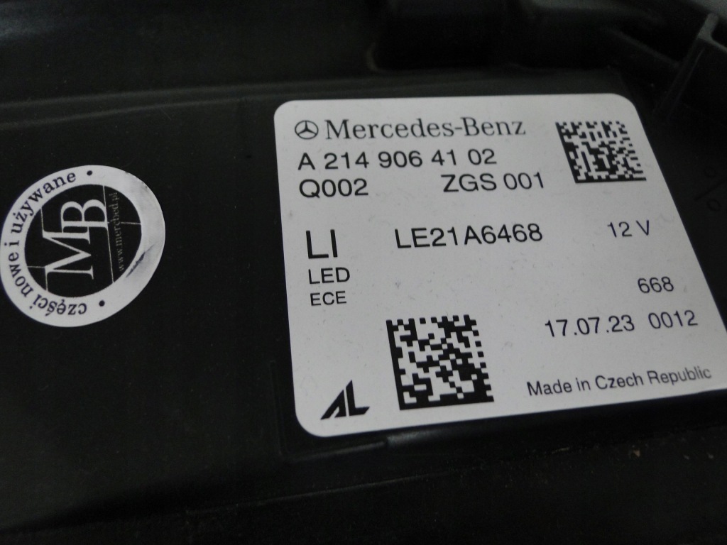 Mercedes фара левая передняя digital led европейская e klasa 214 w214 s214 в Украине