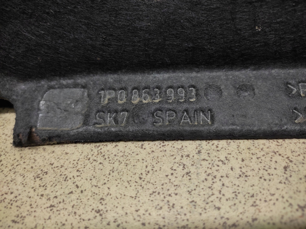 фото №5, Seat leon ii шумоизоляция жабо 1p0863993