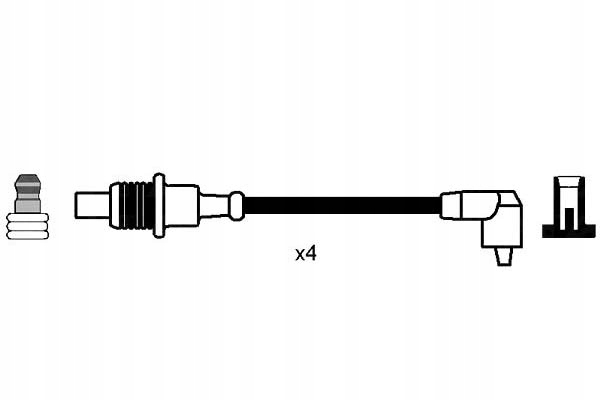 фото №1, Ngk провода зажигания citroen berlingo 1.8 i mfl
