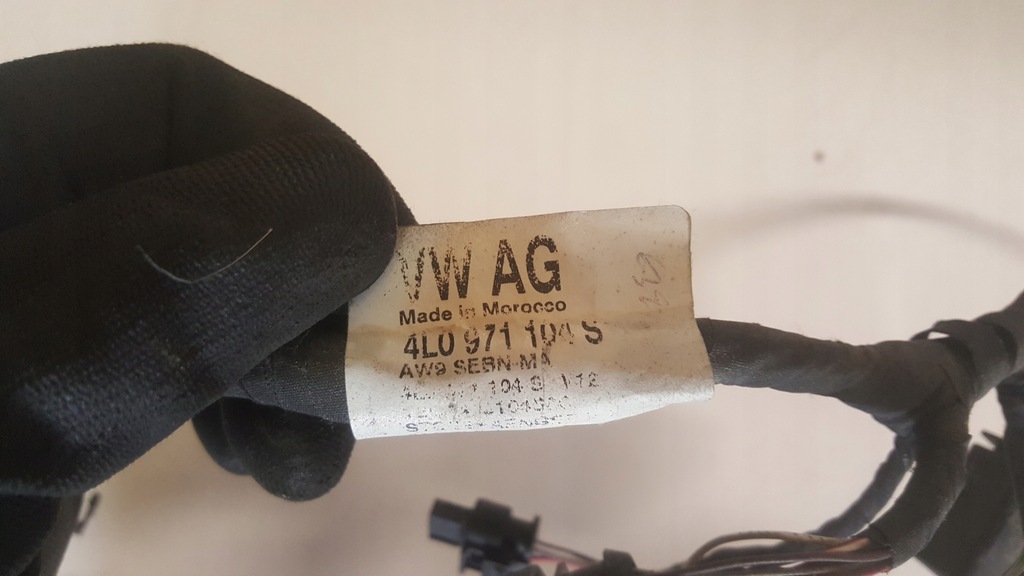 фото №9, Электропроводка pdc задняя audi q7 4l0971104s демонтаж