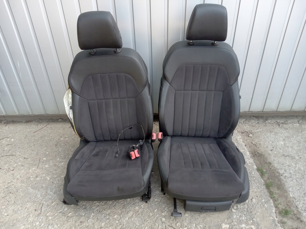 фото №8, Skoda superb iii сиденья комплект сидений заднее сиденье