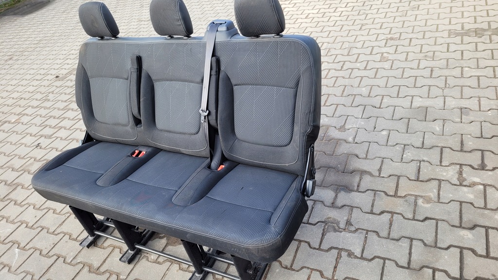 фото №1, Лавка ряд сидіння trafic vivaro primastar сидіння заднє сидіння