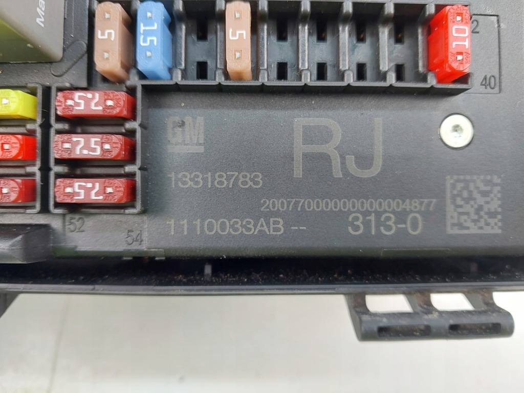 фото №5, Модуль комфорта bsi коробка предохранителей 13318783 opel astra j iv 1.7 cdti