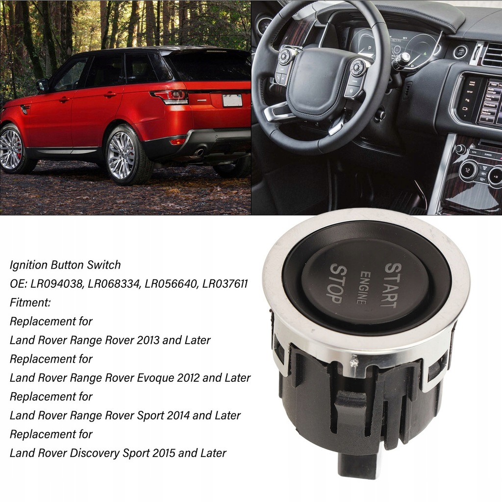 фото №10, Кнопка запуск push lr094038 кнопка запалювання