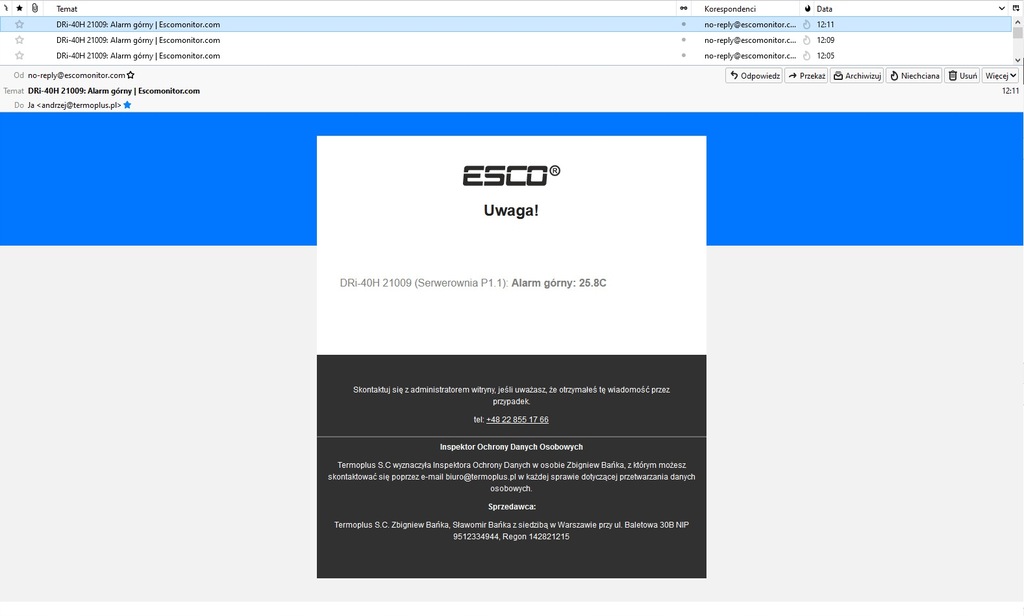 фото №12, Реєстратор температури термометр gsm alarm .pdf internet sms email t+.pl