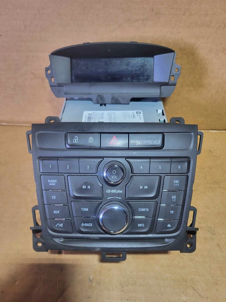 фото №1, Радіо cd 400plus zafira c комплект