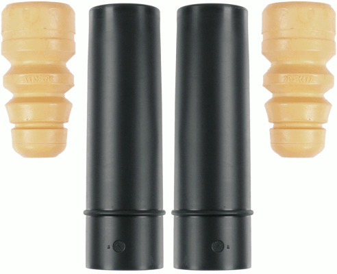 фото №9, Набор монтажный амортизатора kia t. rio ii/ 03. 05- отбойники+ защита 900