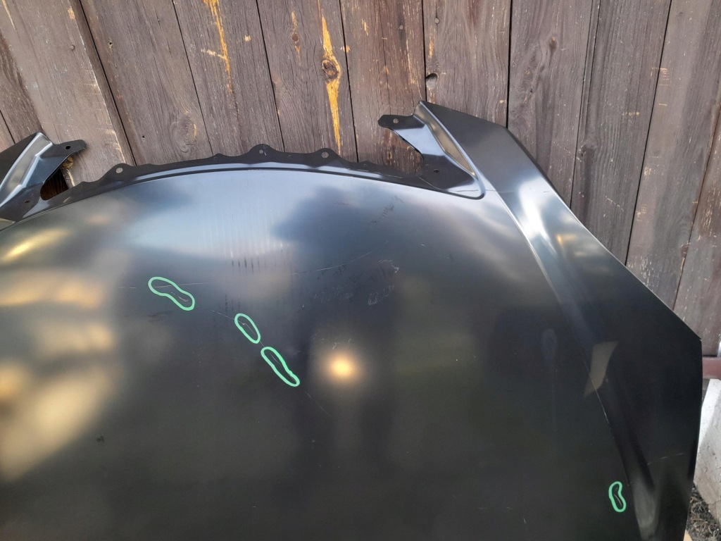 фото №4, Mazda 3 03- капот решётка радиатора перед передняя oryg