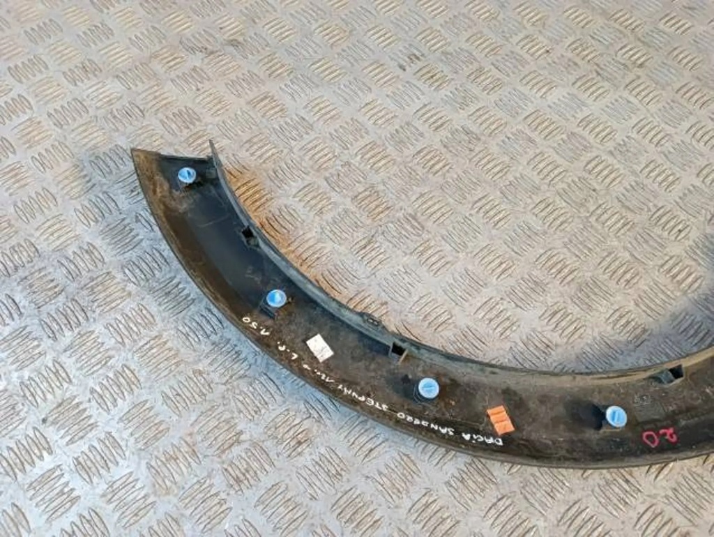 фото №6, M20 dacia sandero ii stepway молдинг крила лівий перед