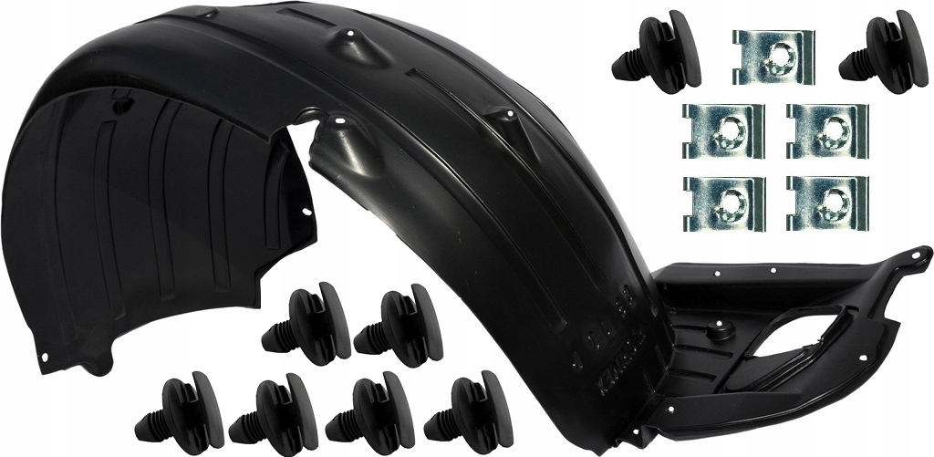 фото №1, Citroen ds3 2010-2015 клипсы подкрылок перед правый