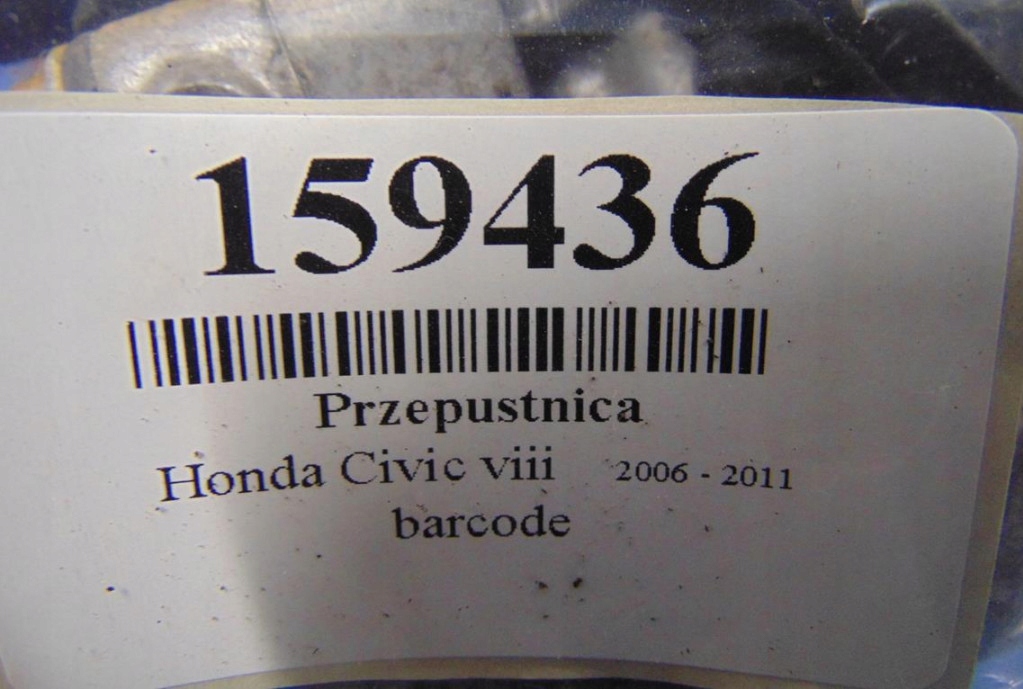 фото №6, Honda civic viii 2.2 i-cdti дроссельная заслонка 0281002680
