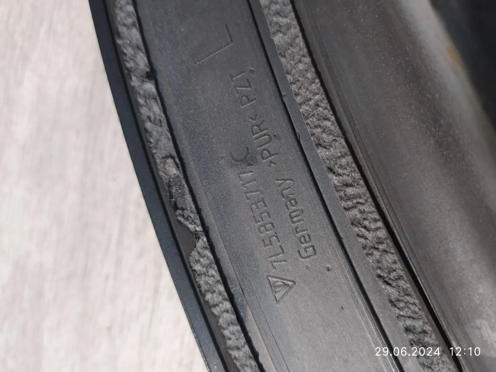 фото №9, 9196. cayenne gts молдинг крыло левый перед 7l5853717c