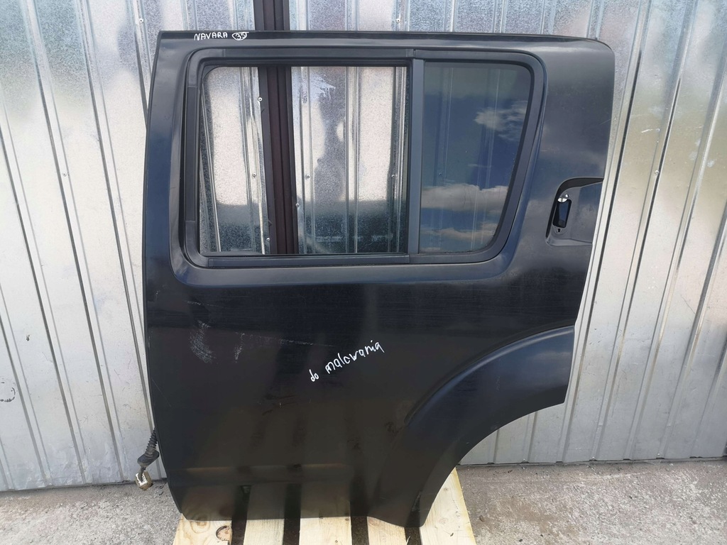 фото №1, Дверь левая задние nissan pathfinder r51 чёрные