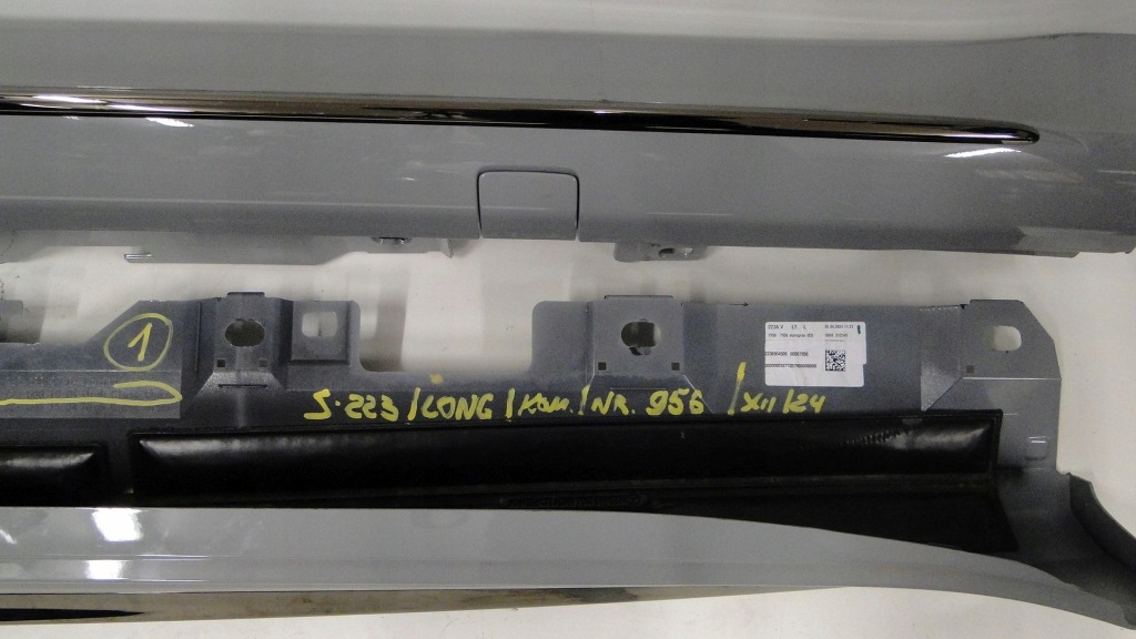 фото №12, Mercedes s klasa 223 w223 молдинг поріг права ліва long amg 956