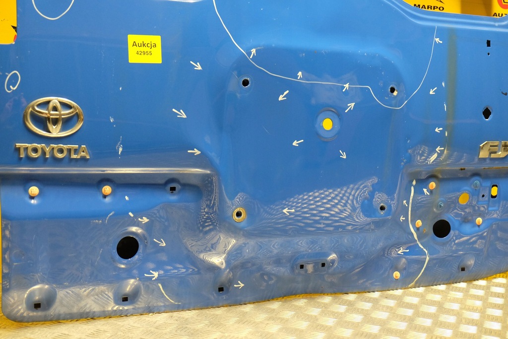 фото №10, Toyota fj cruiser 2006- кришка багажника задня багажника usa