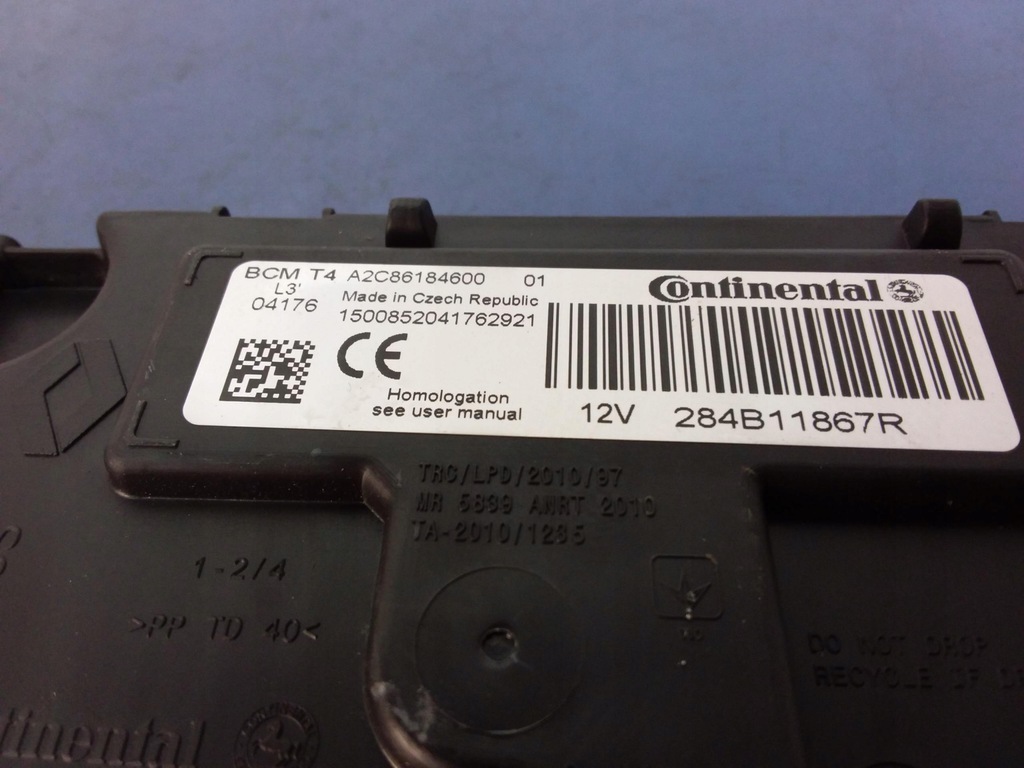 фото №5, Renault clio iv 1.2 b блок управления bcm 284b11867r