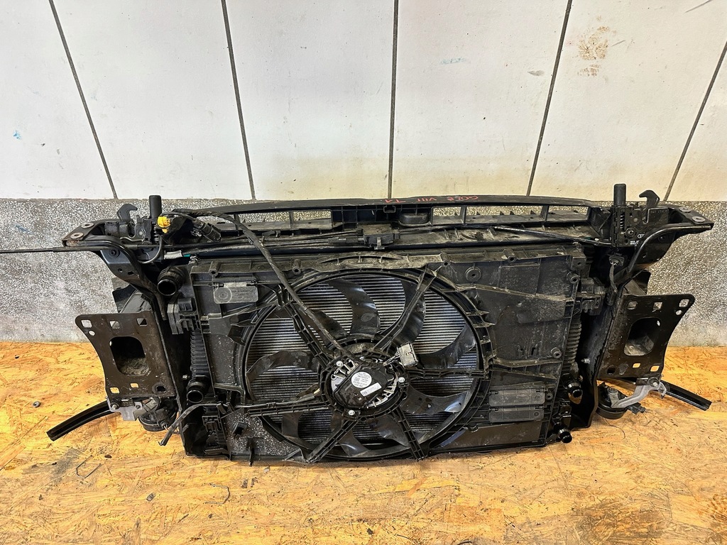 фото №11, Vw golf viii 8 kompletny перед радиатор pas передний бампер капот t1