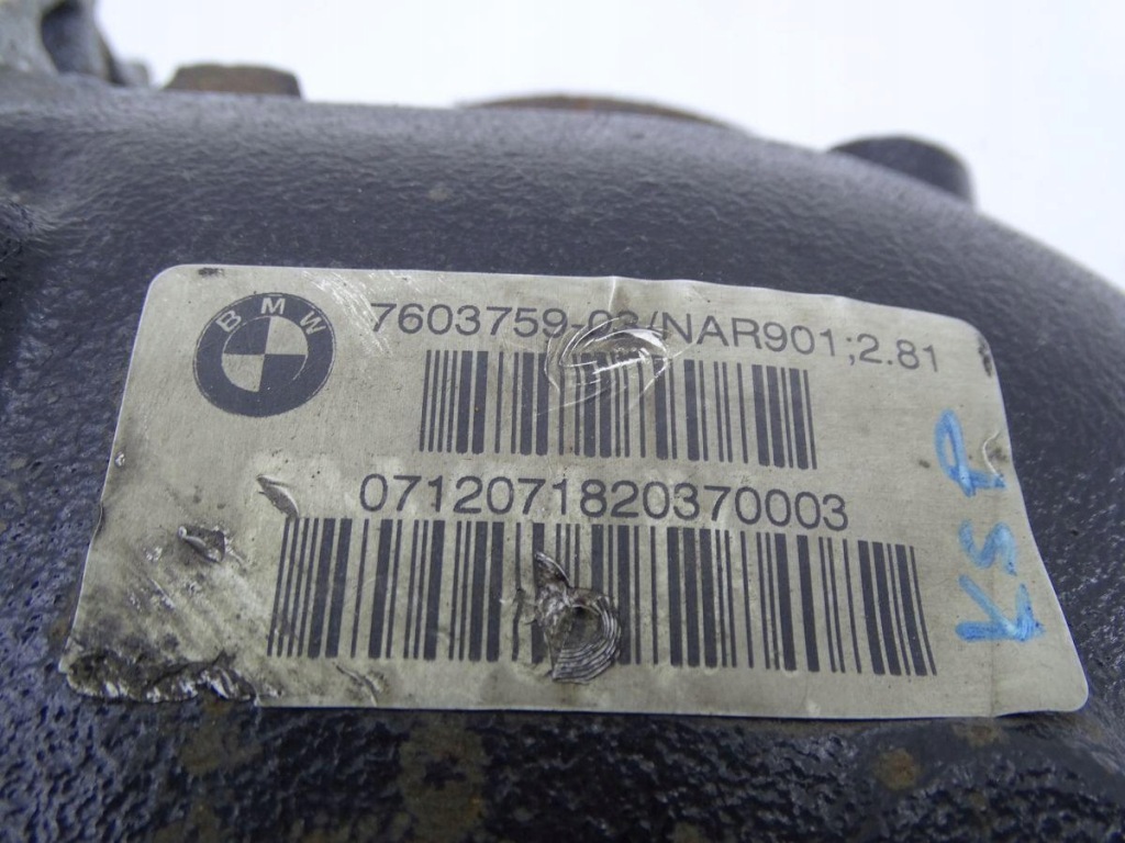 Bmw 3 f30 f31 335i 3.0 n55 11-15 мост дифференциал задний 2.81 идеальный 7603759 Киев